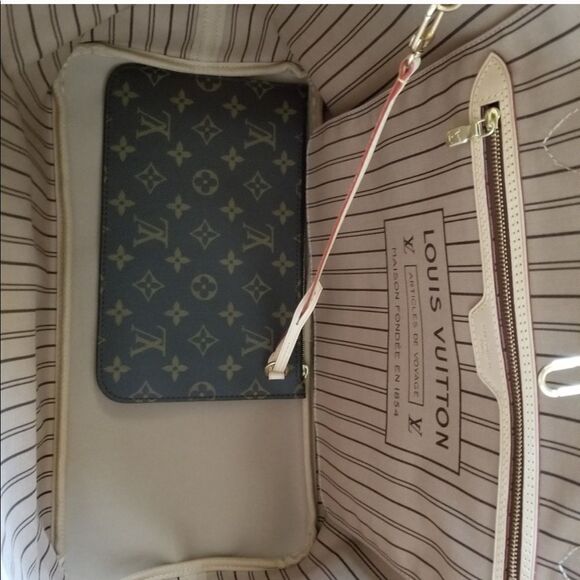 Authentic LOUIS VUITTON NEVERFULL MM - Picture 12 of 16